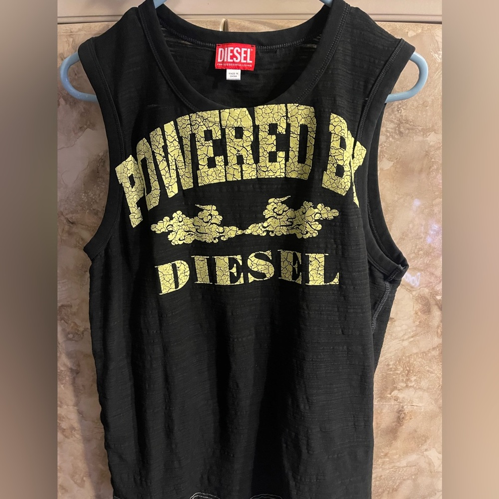 Diesel Logo Tank Top Large